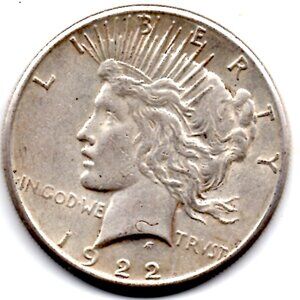 Granny Estate Find - 1922 Silver Peace US Dollar